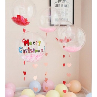 ลูกโป่งบับเบิ้ลใส กลมสวย เป่าง่าย Bubble balloon