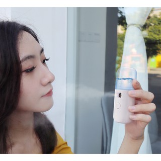 เครื่องพ่นนาโน พกพา Nano Mist Sprayer USB 2 สี