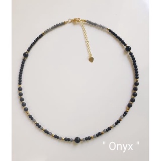 สร้อยคอ (NL007)  "ONYX" ออนิกซ์