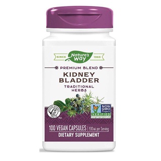 Kidney Bladder,บำรุงไตด้วยธรรมชาติ Natures Way,465 mg, 100 Vegetarian Capsules