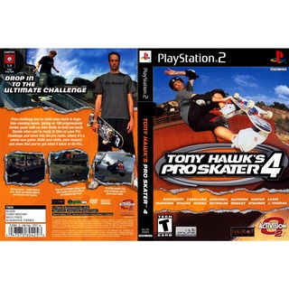 แผ่นเกมส์ PS2 Tony Hawks Pro Skater 4   คุณภาพ ส่งไว (DVD)