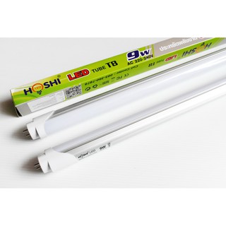 LED HOSHI T8 9W (Daylight) ขาว