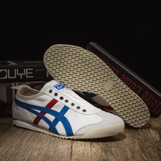 Onitsuka Tiger Mexico 66 【สินค้าของแท้】รองเท้าผ้าใบ รองเท้าวิ่ง สําหรับผู้ชาย และผู้หญิง