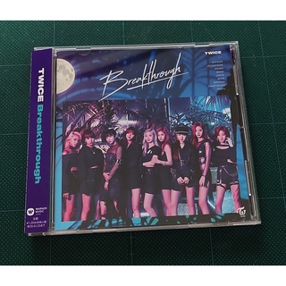 อัลบั้ม เปล่า ญี่ปุ่น TWICE - Breakthrough Japanese Album เวอร์ ธรรมดา ของแท้ แกะแล้ว ไม่มีการ์ด พร้อมส่ง Kpop CD