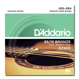 Daddario Bronze / phospher สีบรอนซ์สำหรับอะคูสติก