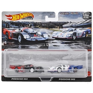 รถเหล็ก HOTWHEELS PREMIUM ของแท้ 2 Pack Porsche HBM02