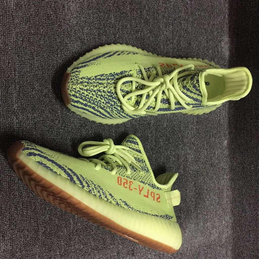 yeezy boost 350 yellow zebra