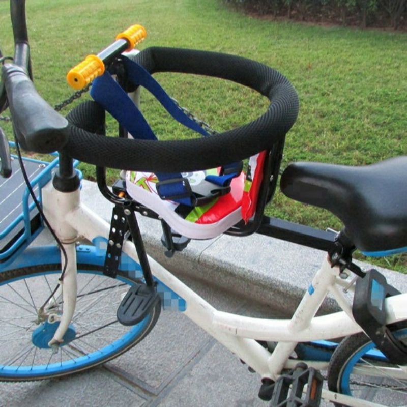 ที่นั่งเด็กติดจักรยาน เบาะเสริมจักรยานสำหรับเด็ก เบาะนั่งเด็ก เก้าอี้เด็ก เบาะเสริมรถไฟฟ้า ที่นั่งเสริมเด็ก รุ่นSQUARE
