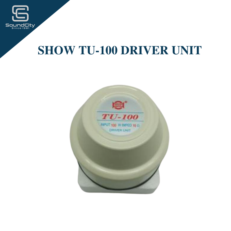 SHOW TU100 ไดร์เวอร์ยูนิตแสดงหน่วยไดรเวอร์ TU-100