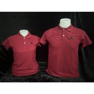 เสื้อโปโลปักนก(พร้อมส่ง)