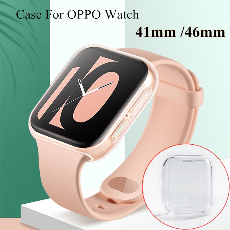 สายซิลิโคนสำหรับนาฬิกา Oppo 41mm 46mm สีสันสายกีฬา