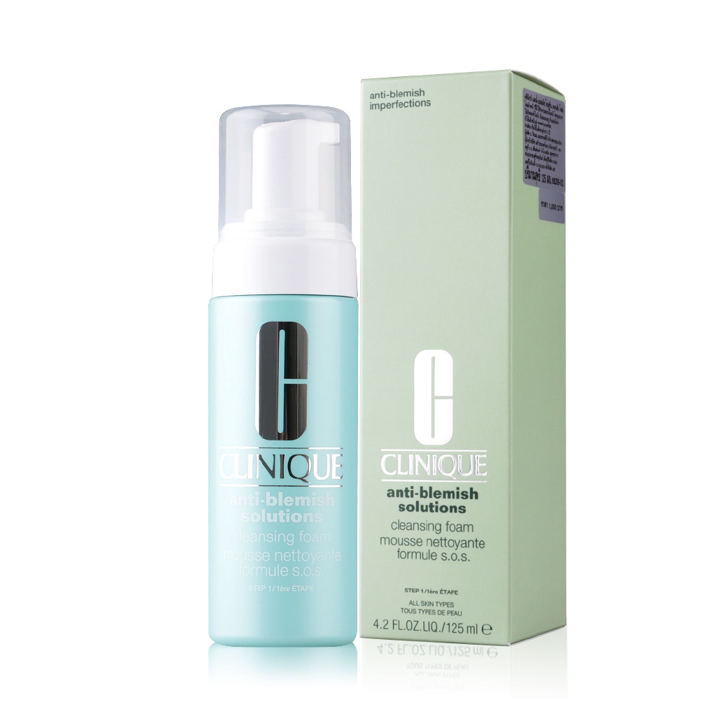 Clinique AntiBlemish Solutions Cleansing Foam 125ml. Shopee Thailand