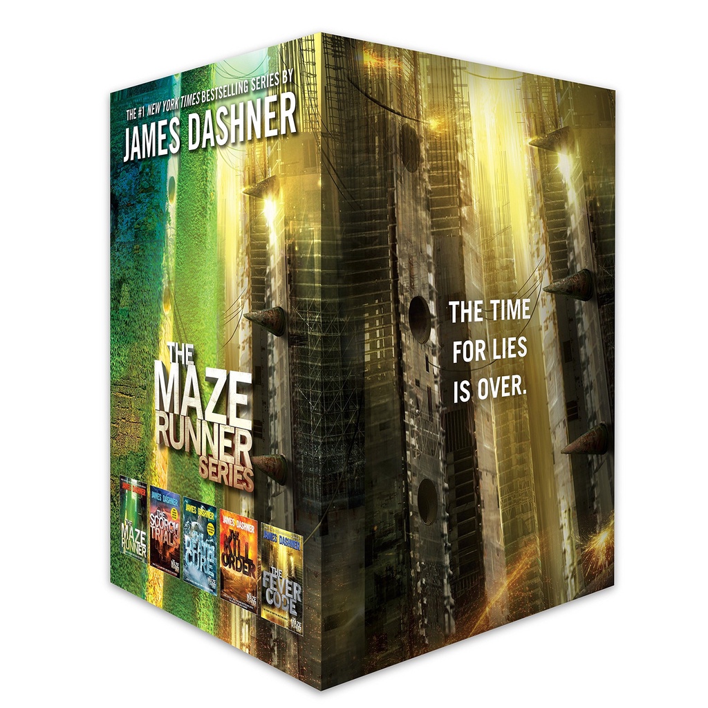 The Maze Runner Series (5-Volume Set) ปกอ่อนหนังสือภาษาอังกฤษพร้อมส่ง