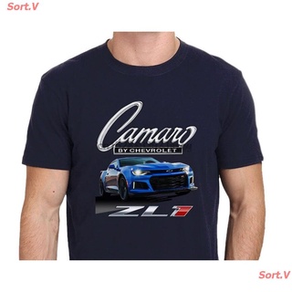 Sort.V 2021 เสื้อยืดพิมพ์ลาย Chevy Camaro Zl 1 สําหรับผู้ชาย เชฟวี่ เสื้อยืด