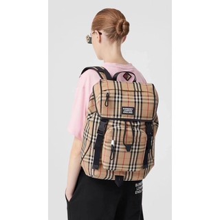 Burberry logo Detail vintage check  Back pack