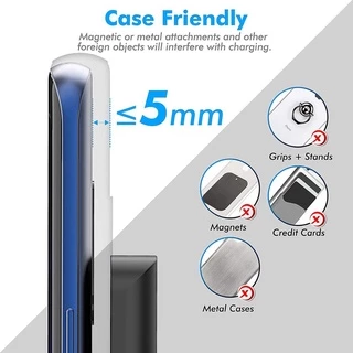 แท่นชาร์จไร้สาย 30w Qi แบบชาร์จเร็ว สําหรับ iPhone Samsung