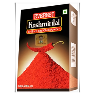 พริกป่น (Kashmirilal) - Everest 100  และ  500 กรัม / Grams)