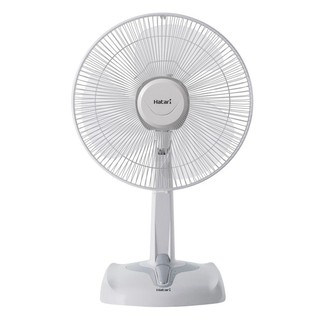 พัดลมตั้งโต๊ะ พัดลมตั้งโต๊ะ 14นิ้ว HATARI HE-T14M3 สีเทา พัดลม เครื่องใช้ไฟฟ้า DESK FAN HATARI HE-T14M3 14" GRAY