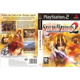 แผ่นเกมส์ PS2 Samurai Warriors 2   คุณภาพ ส่งไว (DVD)