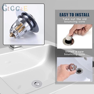 ◀READY▶Bathroom Sink Plug Filter Universal Wash Basin Core Bounce Drain Filter Up# Good Quality