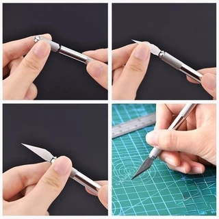 COD มีดแกะสลัก มีดแกะสลักผักและผลไม้ Art knife มีดสำหรับงานโมเดล ด้ามจับอลูมิเนียม