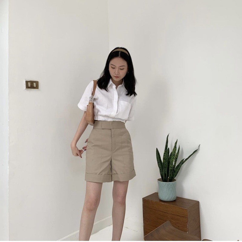 Luca shorts beforesunset_studio กางเกงขาสั้นเอวสูงปรี๊ด