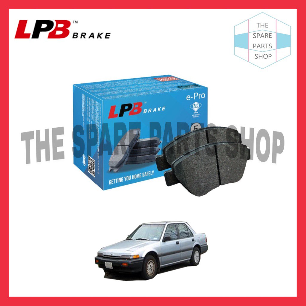 ผ้าเบรค HONDA ACCORD SE3 CA4 1.6 2.0 ด้านหน้า (A00080)