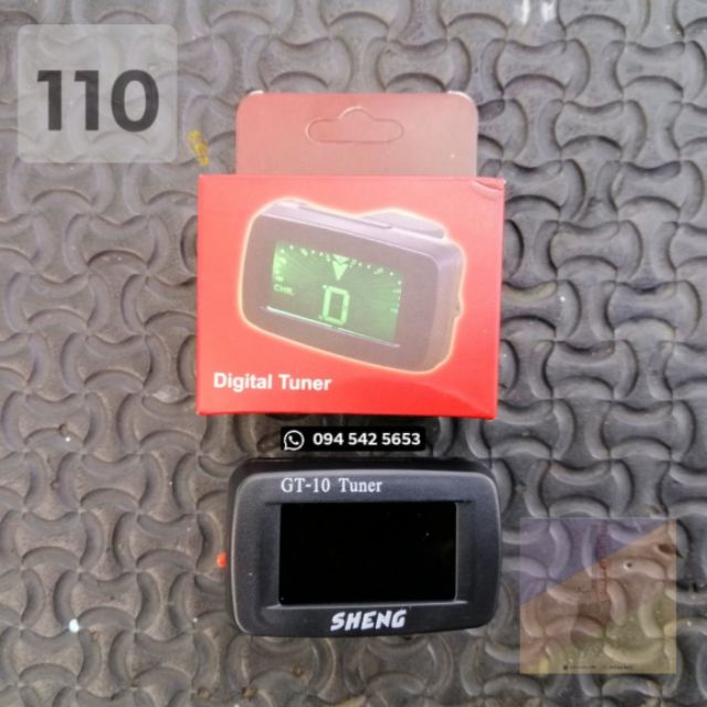 จูนเนอร์​ กีต้าร์​  Tuner แถมถ่าน​ ตัวละ110