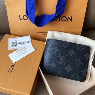 New LV Monogram Eclipse Multiple Wallet DC21