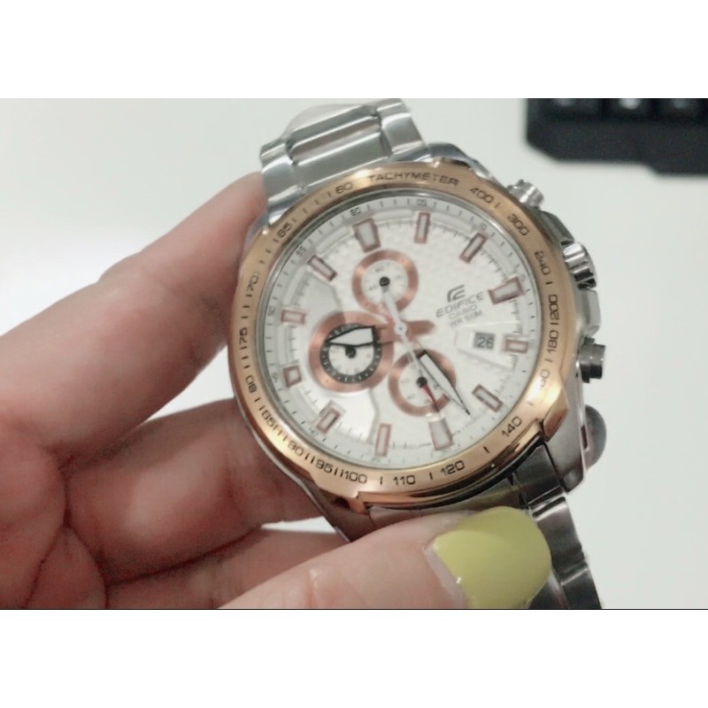 CASIO Edifice Chronograph นาฬิกาข้อมือ แบรนด์ Casio Edifice