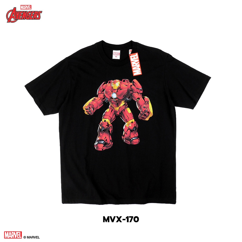 Power 7 Shop เสื้อยืดการ์ตูน มาร์เวล ลิขสิทธ์แท้ MARVEL COMICS T-SHIRTS (MVX-170)