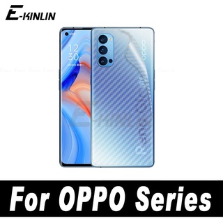 ฟิล์มกันรอยหน้าจอ คาร์บอนไฟเบอร์ ไม่ใช่กระจกนิรภัย สําหรับ OPPO Reno9 Reno8 Reno7 Reno6 Reno5 Reno4 Reno3 Reno2 Reno 4 Z F Lite 3 SE Pro Plus 5 ชิ้น ต่อล็อต