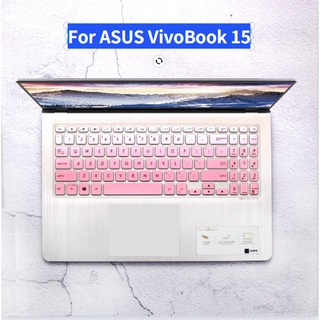 แผ่นซิลิโคนป้องกันคีย์บอร์ด สําหรับ ASUS VivoBook 15 X515MA X515EP X515JF X515JP X515JA X515J X515 MA EP JF JP J 15.6 นิ้ว