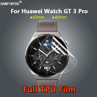 สําหรับ Huawei Watch GT 3 GT3 Pro 43 มม. 46 มม. Porsche บางพิเศษ ใส นิ่ม TPU ฟิล์มกันรอยหน้าจอ - ไม่ใช่กระจกนิรภัย