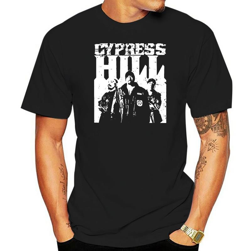 Cypress Hill 25th Anniversary World Tour T Shirt For Mens Black Shirts