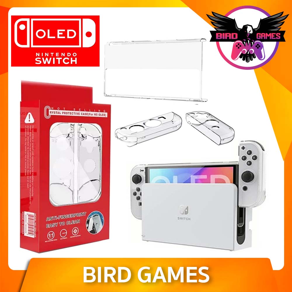 กรอบใส nintendo switch oled ใส่ dock ได้ [เคสใส nsw oled] [กรอบ switch oled] [Nintendo Switch Oled C