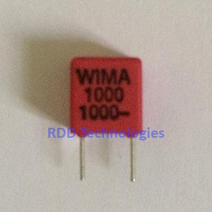 WIMA ตัวเก็บประจุฟิล์ม 1nF/1kV FKPPI Series