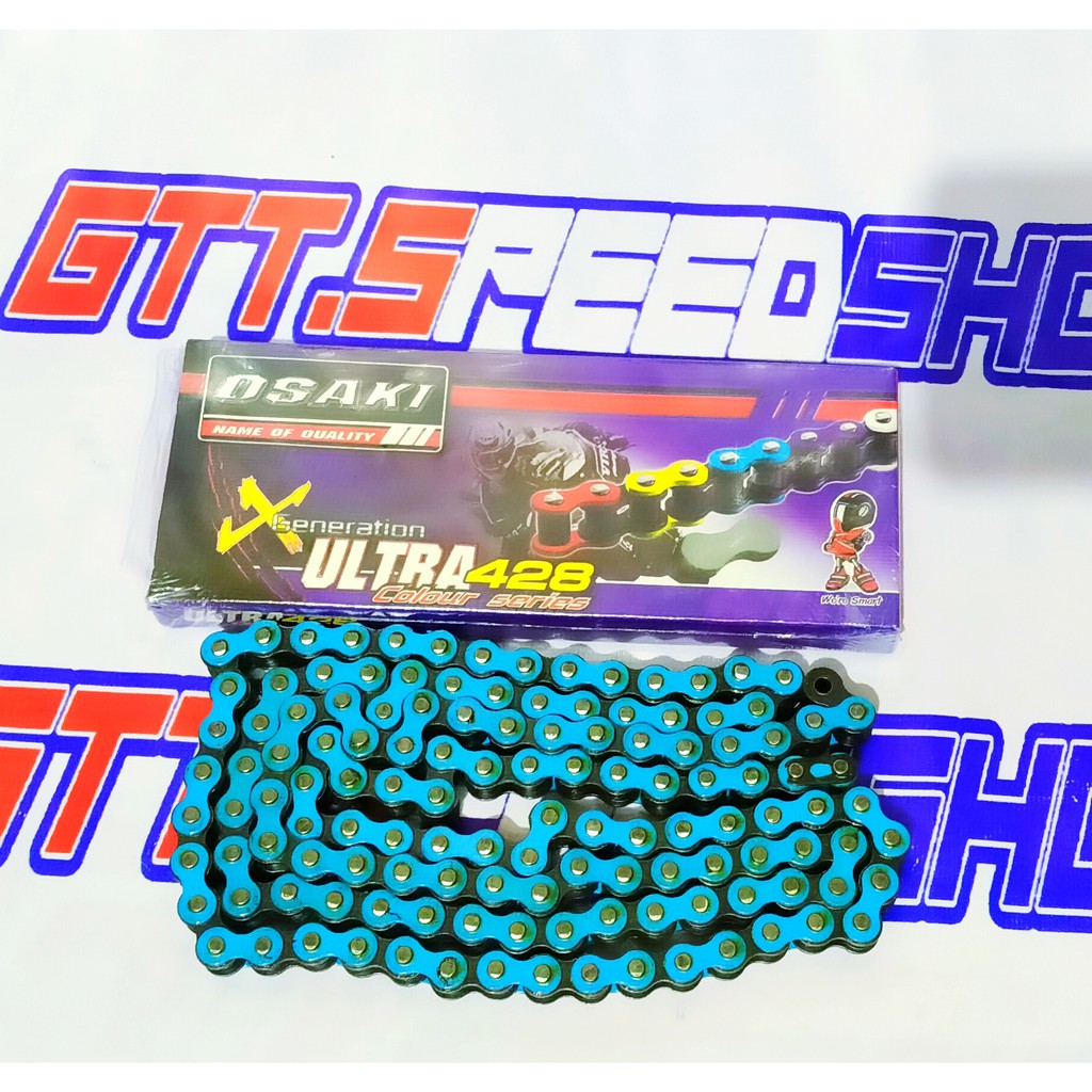 OSAKI 428-128 BLUE CHAIN ORIGINAL THAILAND