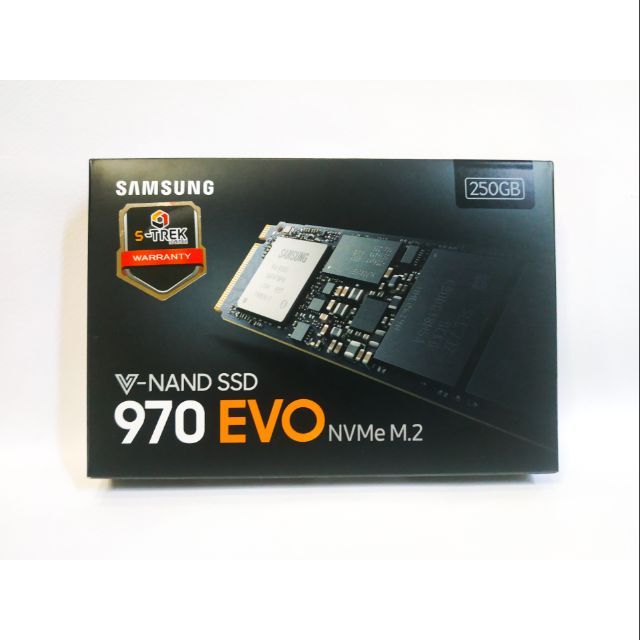 250 GB SSD SAMSUNG 970 EVO PCIe/NVMe M.2 2280