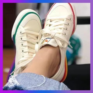 รองเท้าผ้าใบรองเท้า Retro Retro Casual Loose Shoes