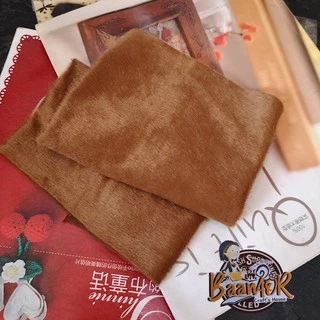 1 pcs 25cm x 25cm ผ้าขนแมว ผ้าขนยาว 2 มิล หนา 2 มิล เนื้อนิ่ม สำหรับทำตุ๊กตา จำนวน 1 ชิ้น (มีให้เลือกหลายสี)