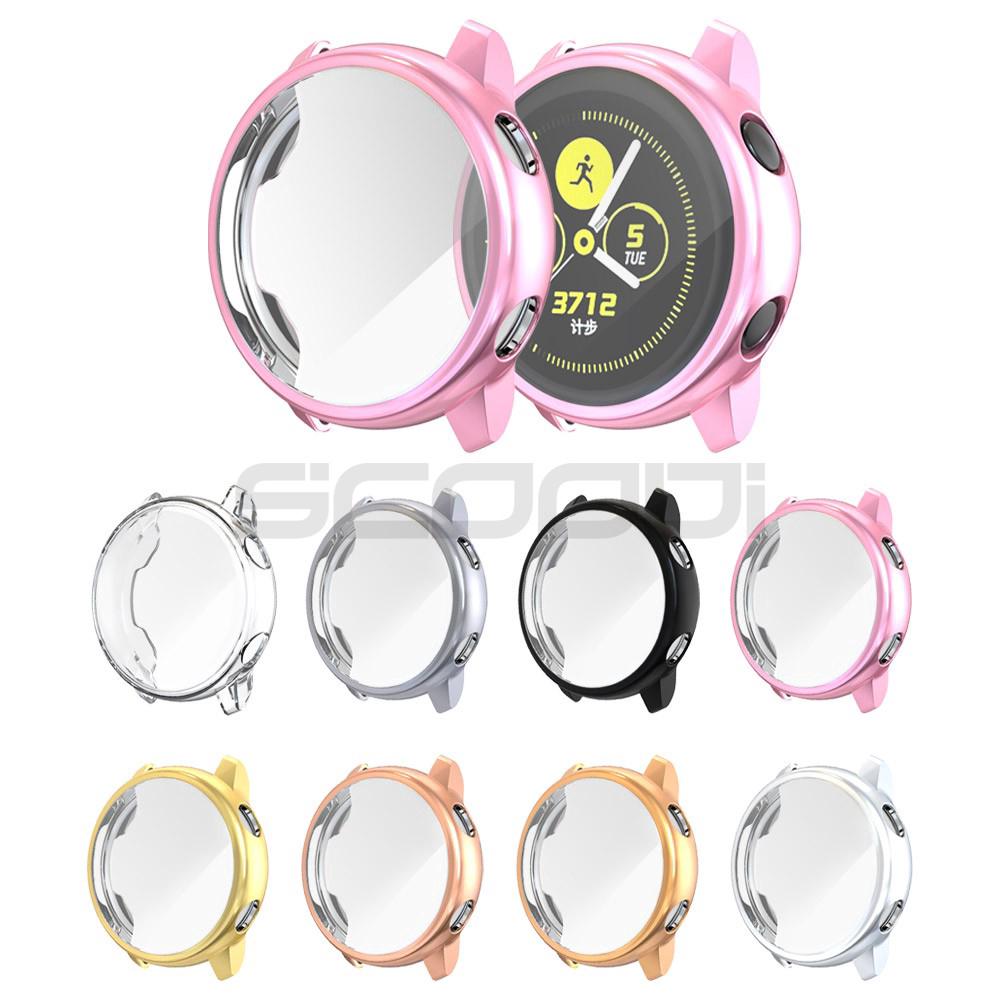 TPU Case for Samsung Galaxy watch Active Electroplating soft Cover