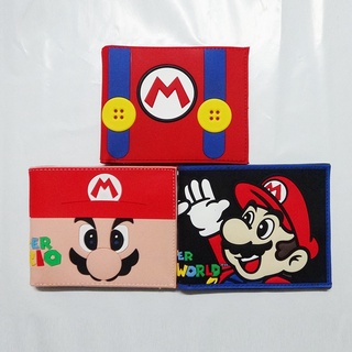 กระเป๋าสตางค์ซิลิโคน ใบสั้น ลาย Super Mario 20% สําหรับนักเรียน