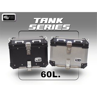 กล่องท้าย/ปี๊บ ANGRY RHINO ขนาด 60L. รุ่น Tank Series (พร้อมถาด)