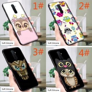 การ์ตูน Night Owl น่ารัก เคสนิ่ม เนื้อซิลิโคน OPPO Realme XT X2 Reno Ace K5 2Z 2F A9 case