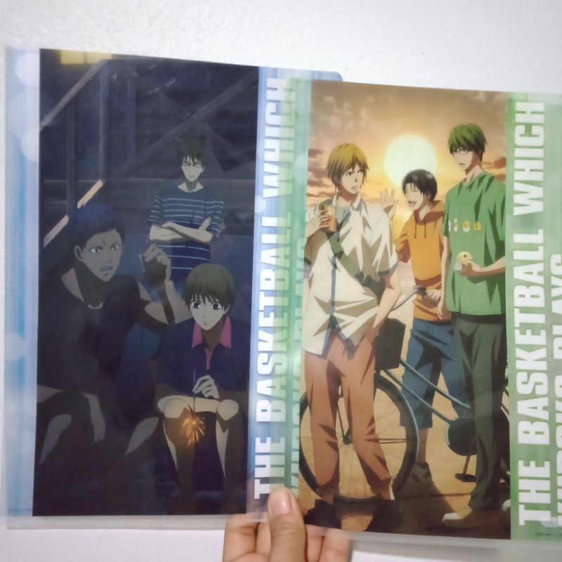 JAPAN แฟ้ม A4 อนิเมะ คุโรโกะ โน บาสเกต Kuroko No Basket Anime Cartoon Japan