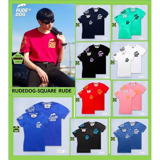 Rudedog เสื้อคอกลม หญิง รุ่น Square rude รวม 9 สี