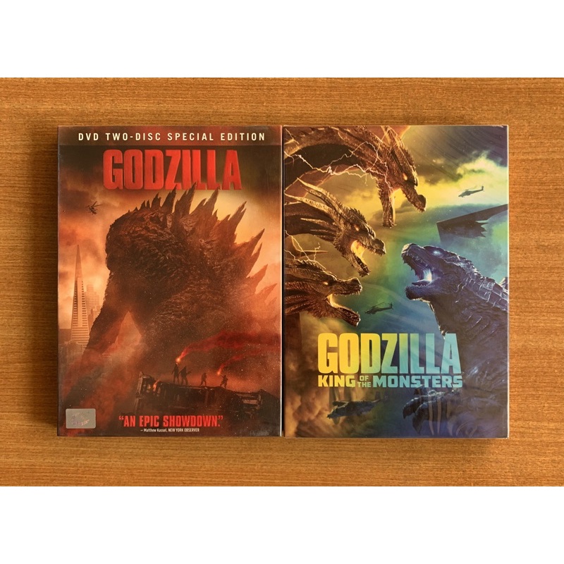 DVD : Godzilla ภาค 1, 2 King of the Monsters (2 disc) ก็อดซิลล่า [มือ 1 ปกสวม] MonsterVerse / ดีวีดี หนัง แผ่นแท้ ตรงปก