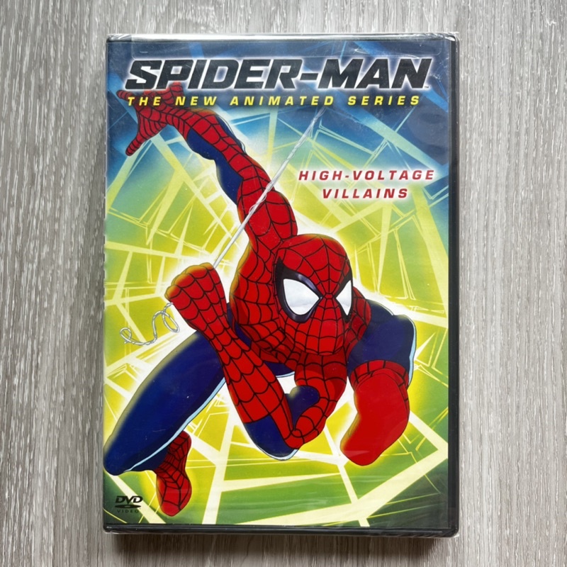 DVD แผ่นดีวีดี การ์ตูน Spider-Man Animated Series: High-Voltage Villians(DVD แผ่นแท้ มือ 1 จาก US)