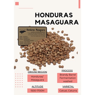 พร้อมส่ง เมล็ดกาแฟดิบ Honduras Masaguara lychee orchid brandy barrel fermentation Washed Process/ เมล็ดกาแฟนอก/เมล็ดกาแฟ